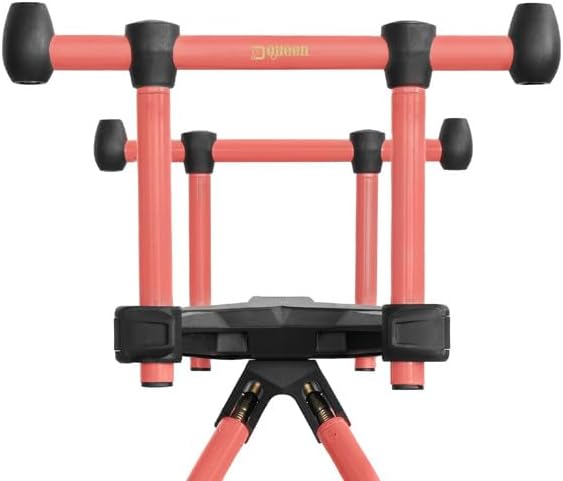 Delphin Bronx Stalx Queen, Rodpod, Rutenauflage, Rutenhalter, 85x25x48 cm, rosa