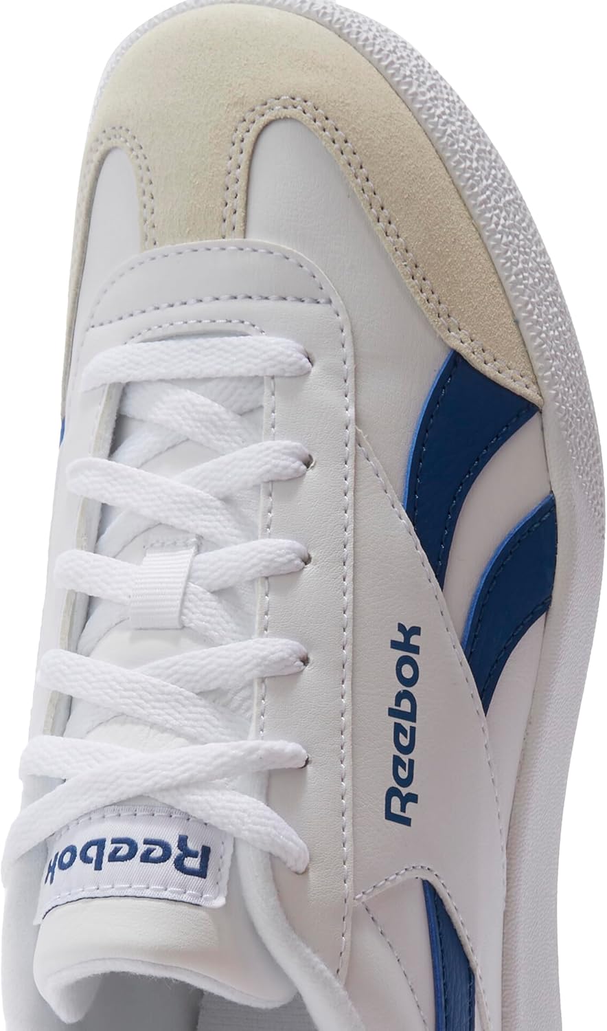 Reebok Unisex Smash Edge S Sneaker 35 EU White Twilightblue Glitchaqua, 35 EU White Twilightblue Gli