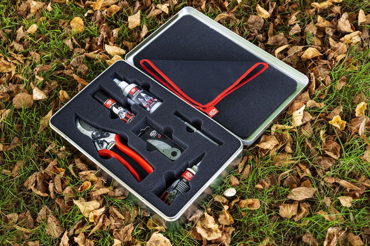 FELCO Modell 2 Service- und Wartungsbox Modell 933 Modell 2 inklusive Ersatzklinge 2/3 Schmierspray