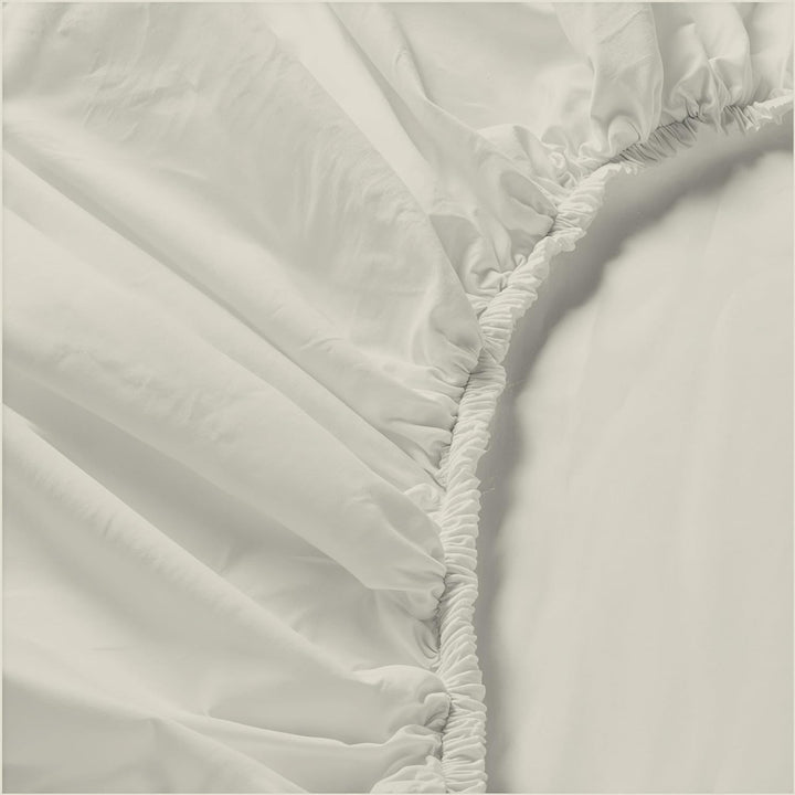 Italian Bed Linen Max Color Bettwäsche-Set, Creme, Doppelte, Creme