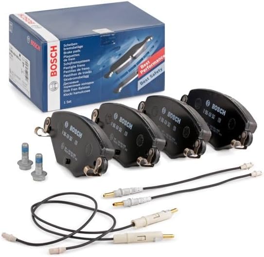 Bosch BP328 Bremsbeläge - Vorderachse - ECE-R90 Zertifizierung - vier Bremsbeläge pro Set