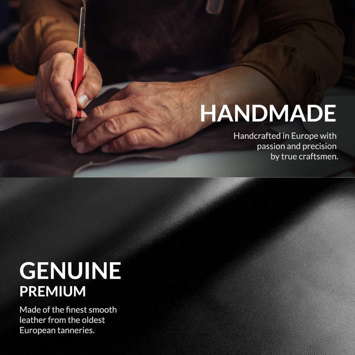 SURAZO Premium 100% Echtleder Gürteltasche für Samsung Galaxy S23 Ultra Hülle Leder – Horizontale Ho