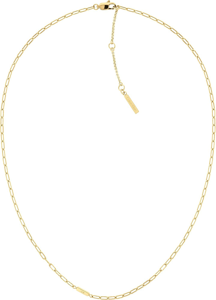 Calvin Klein Gliederhalskette für Damen Kollektion GIFT SET Gelbgold - 35000433