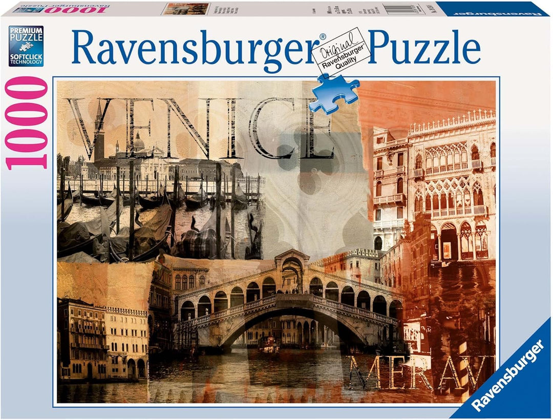 Ravensburger 19258 - Nostalgisches Venedig - 1000 Teile Puzzle