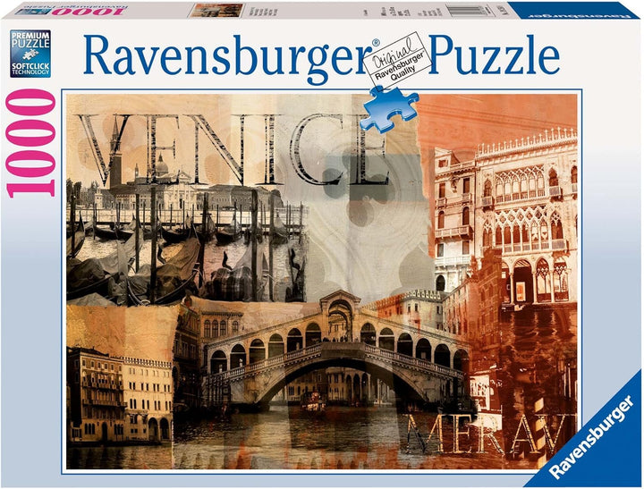 Ravensburger 19258 - Nostalgisches Venedig - 1000 Teile Puzzle