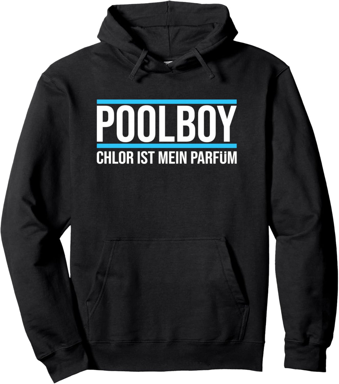 Poolboy Sprüche Geschenk Rettungsschwimmer Geschenk-Idee Pullover Hoodie