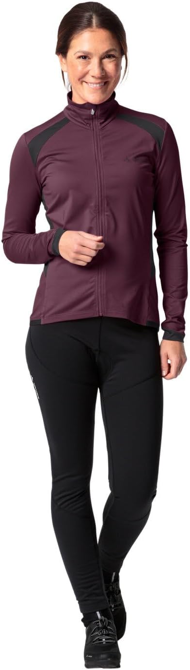 VAUDE Damen Women's Posta Ls Tricot Ii T-Shirt 46 Cassis, 46 Cassis