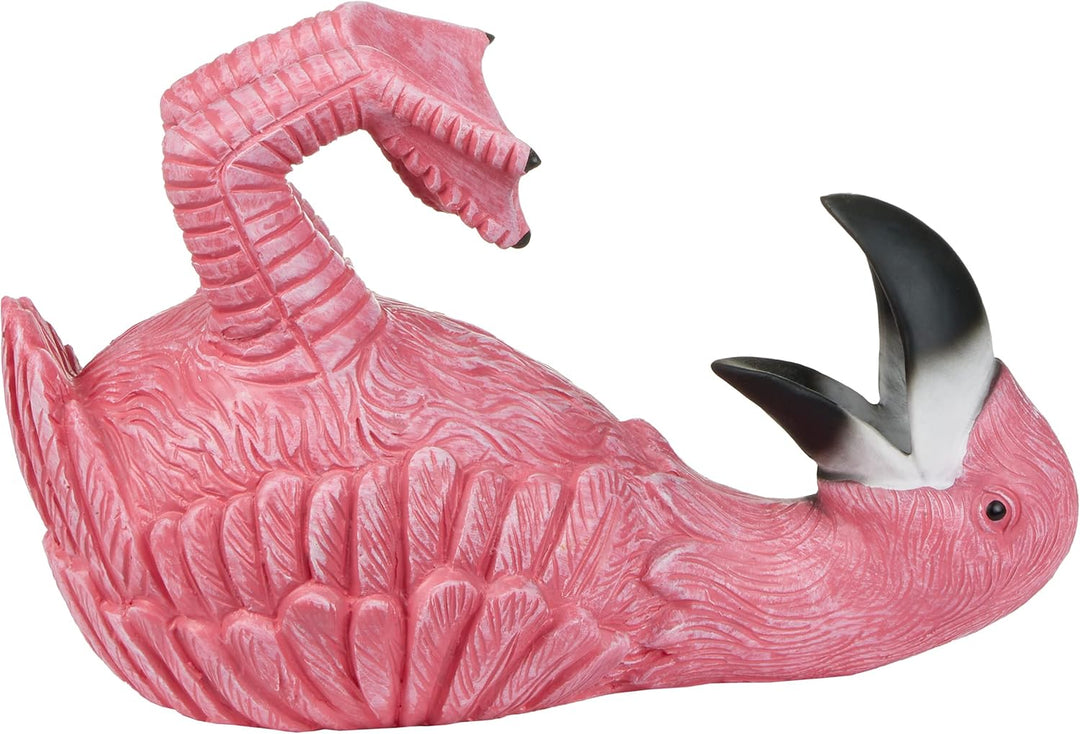 BRUBAKER Weinflaschenhalter durstiger Flamingo - Flaschenhalter Trinkende Tiere - Flaschenständer lu