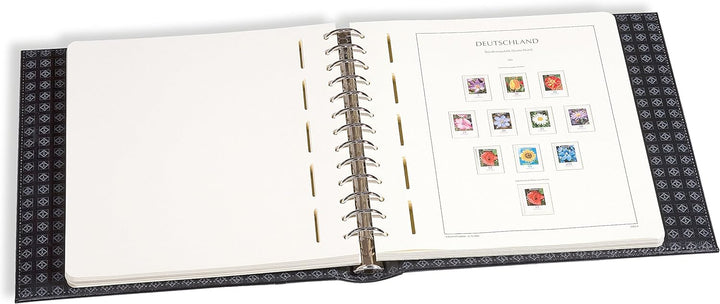 Leuchtturm 333295 Ringbinder Excellent DE - Sammelmappe im Classic Design - inkl. Schutzkassette - b