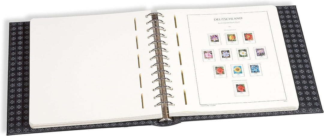 Leuchtturm 333439 Ringbinder Excellent - Sammelalbum im Classic Design für Briefmarken - inkl. Schut