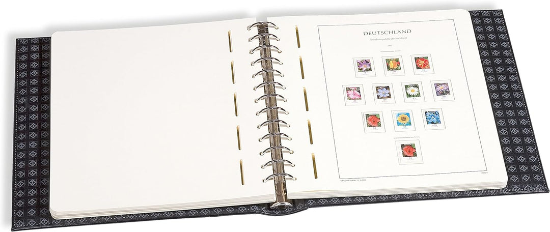 Leuchtturm 300726 Ringbinder Excellent - Sammelalbum im Classic Design für Briefmarken - inkl. Schut