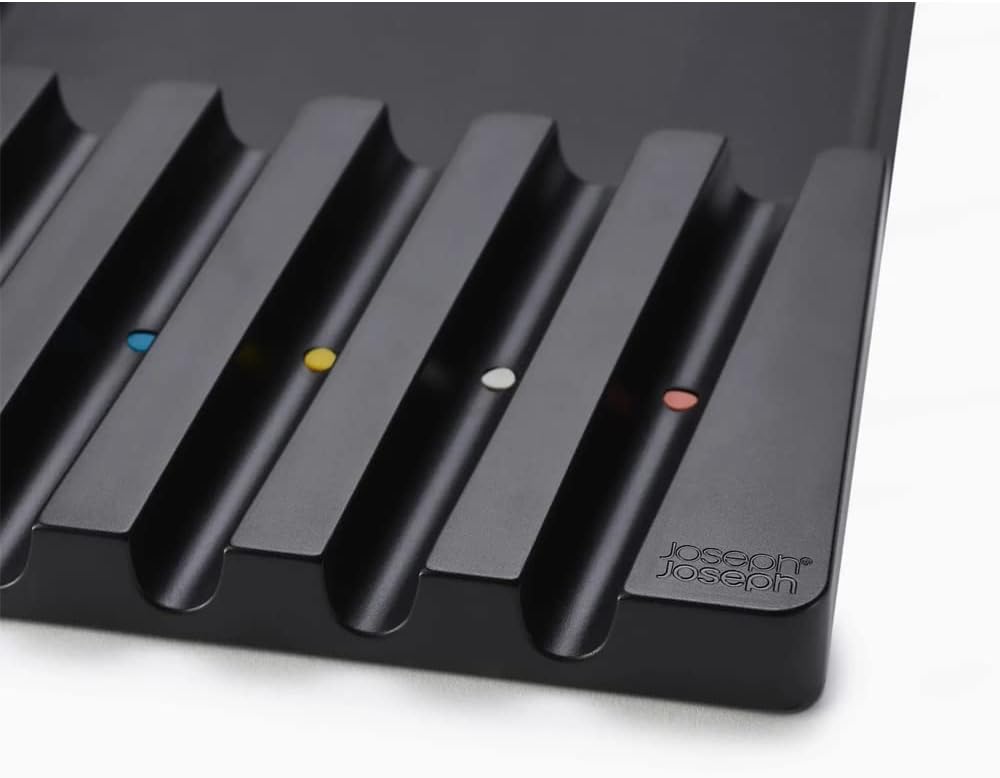 Joseph Joseph Elevate Utensilien in der Schublade Küchenhelfer-Set, 5-teilig inklusive Löffel, Pfann