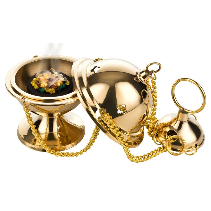 MaMeMi Goldenes Weihrauchgefäss: Weihrauch-Set,Gods Heaven&
