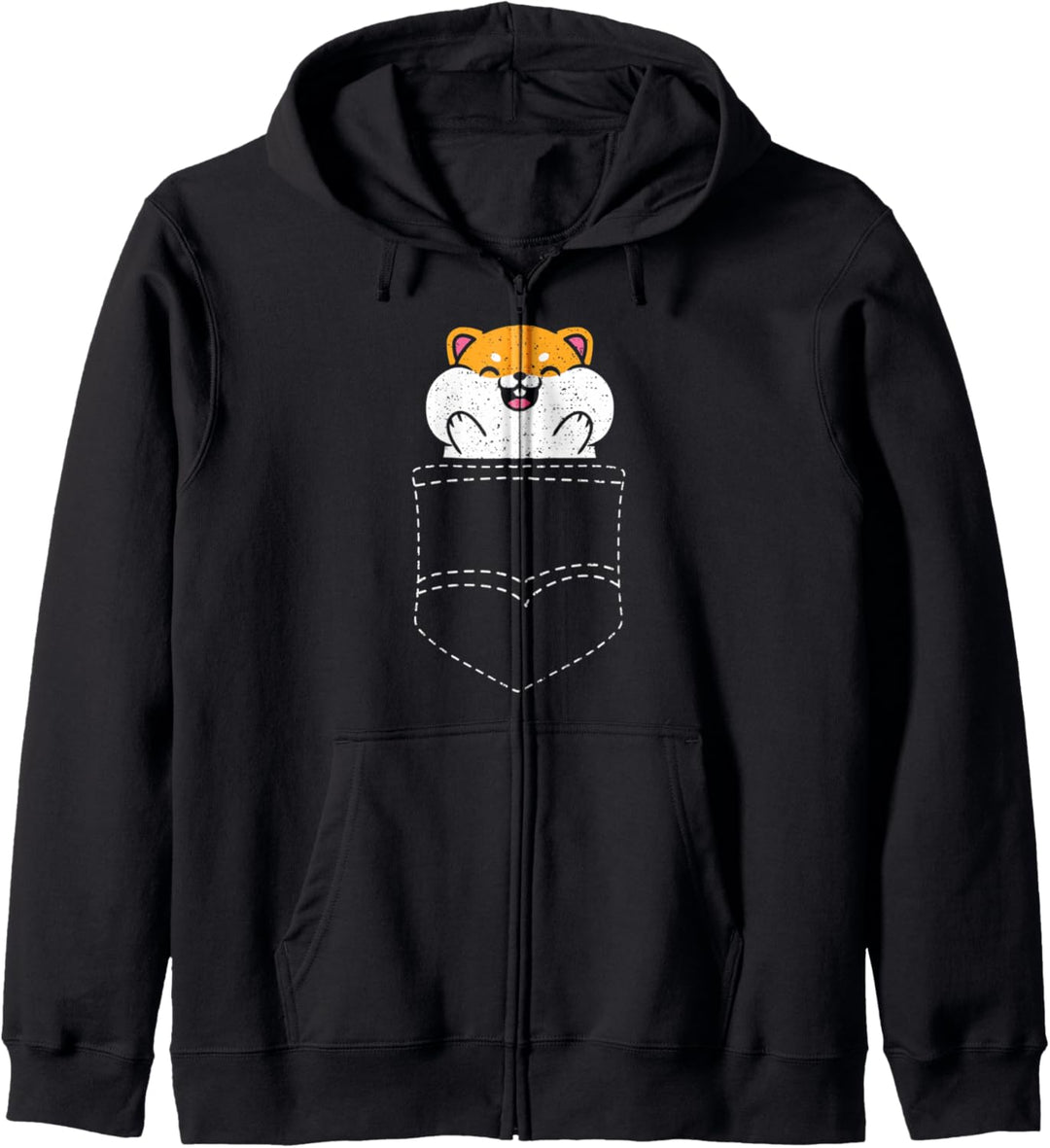 Hamster: Hamster Pocket - Haustiere Sprüche Kapuzenjacke