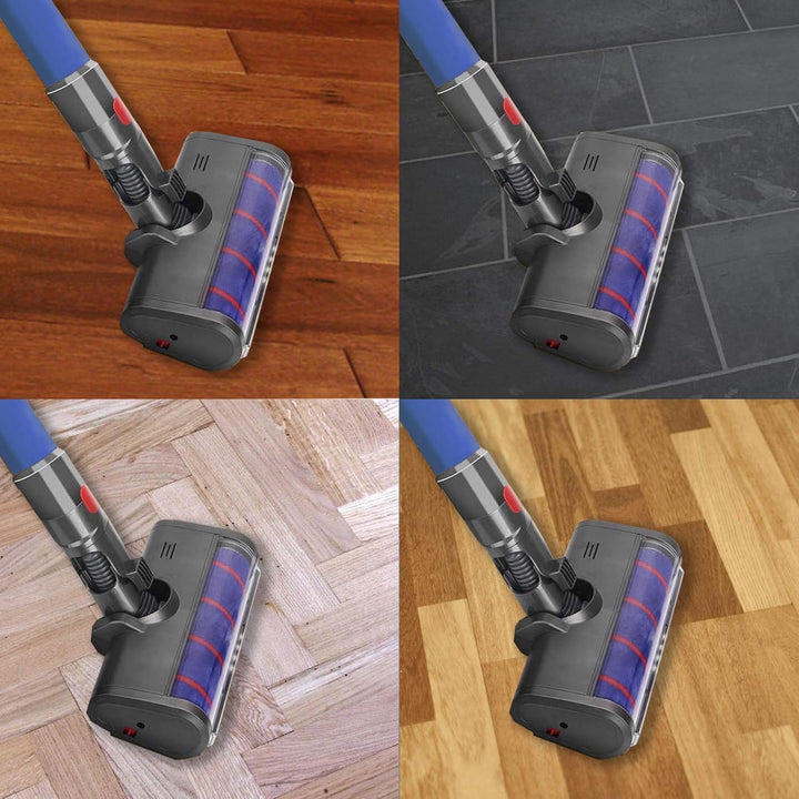 SPARES2GO Weicher Rollbürstenkopf Bodendüse kompatibel mit Dyson V7 V8 V10 V11 Schnurlosen Stick-Sta