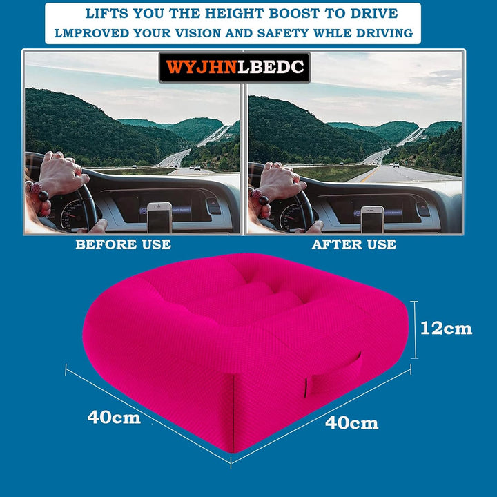 Sitzauflage/Sitzerhöhung Auto, Sitzkissen/Stuhlkissen 40x40 Bürostuhl Ergonomisch Orthopädisches Sit