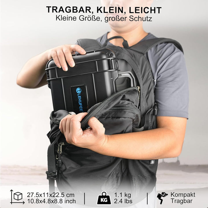 LEKUFEE wasserdichte Koffer für DJI Osmo Pocket 3/DJI Pocket 3/Creator Combo/Power Expansion Combo/V
