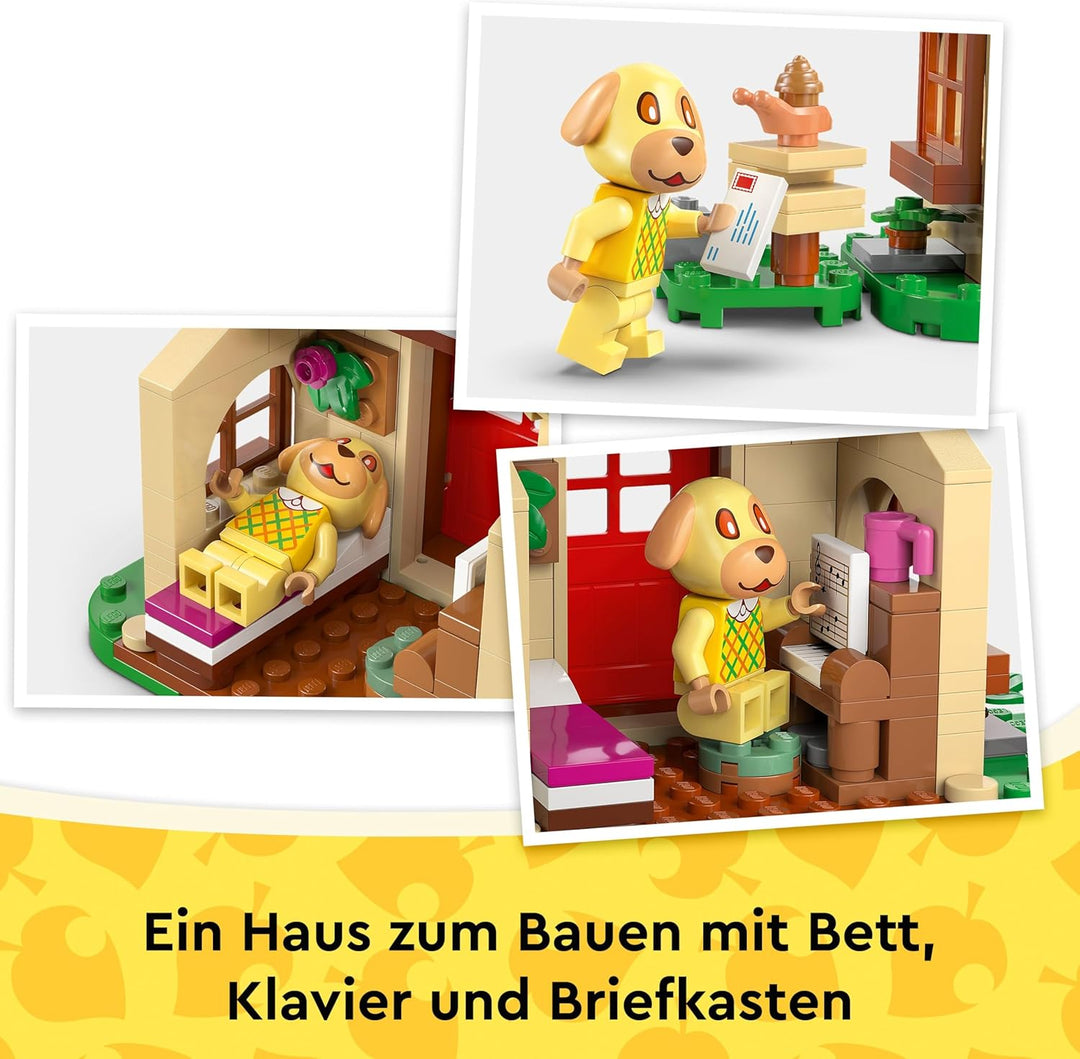 LEGO Animal Crossing - Bienchens gemütliches Haus - Spielzeug mit Minifigur, Klavier, Picknicktisch