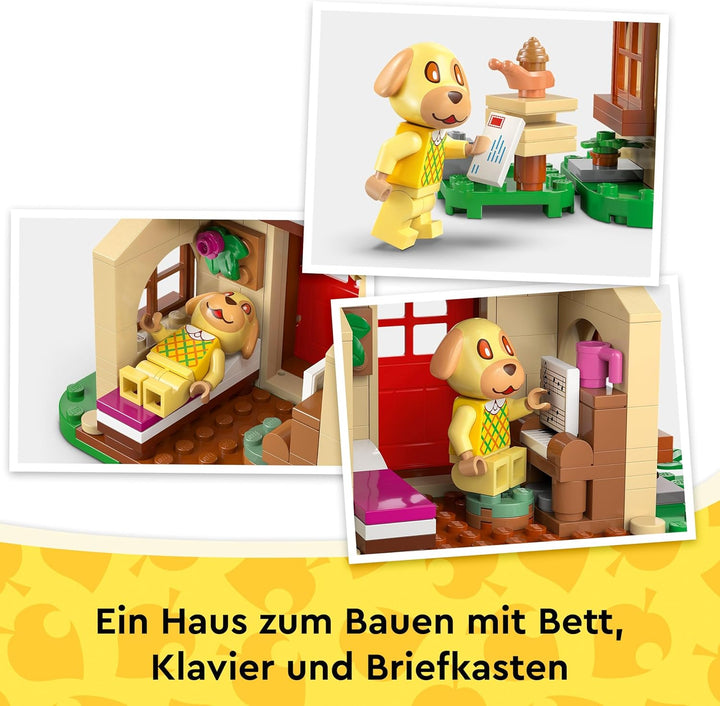 LEGO Animal Crossing - Bienchens gemütliches Haus - Spielzeug mit Minifigur, Klavier, Picknicktisch