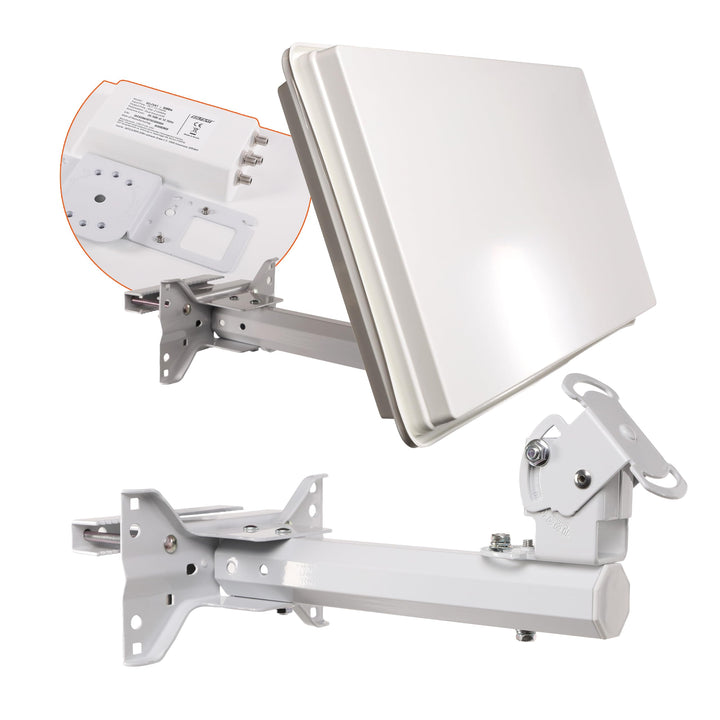 Selfsat H30D4 Flachantenne Quad LNB-Version Quad Single, Quad Single
