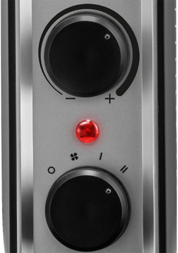 TROTEC Keramik Heizlüfter TFC 13 E – Heizleistung 700 W / 1400 W – Elektroheizung mit Thermostat, Ra