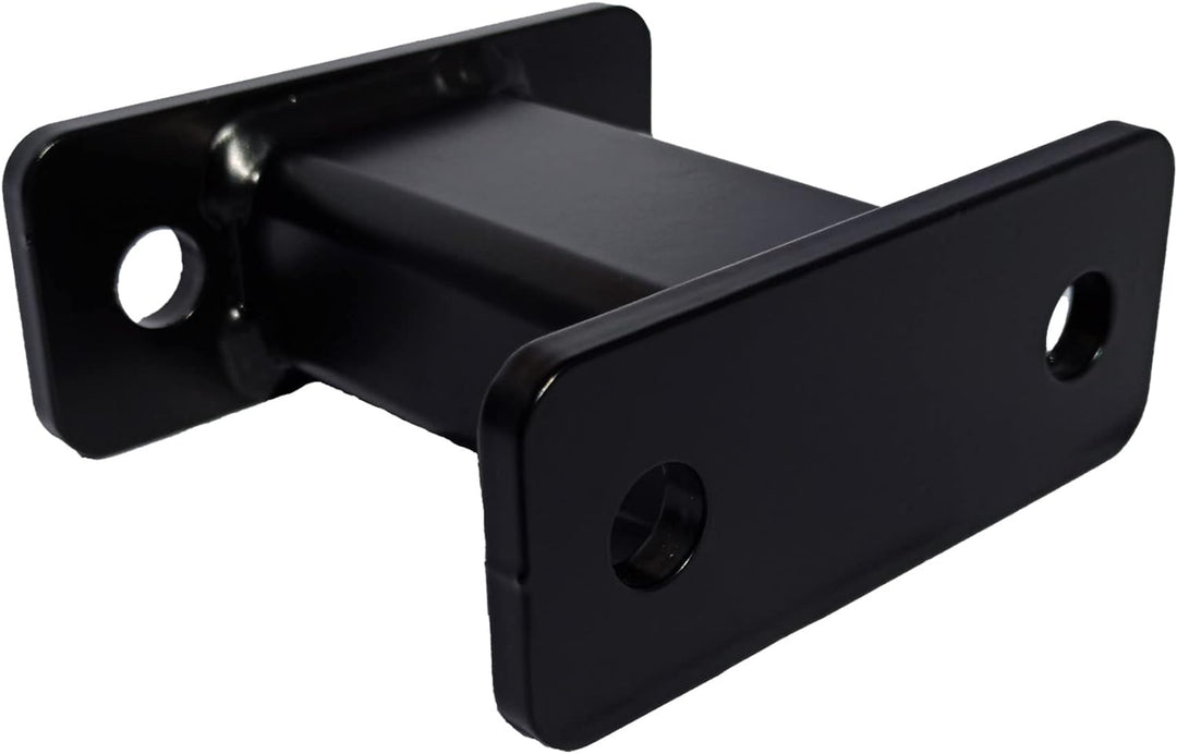 XIMPLIO Anhängerkupplung Verlängerung 125 mm Hakenverlängerung Adapter für Flanschkugel AHK 2 Loch 9