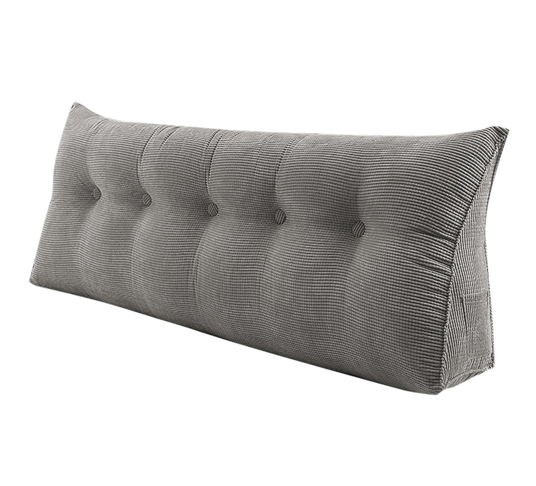 OHMG 120/140/160/180/200 cm Lesekissen für Bett, Rückenkissen Sofa, dreieckige Kopfteilkissen, Sofak
