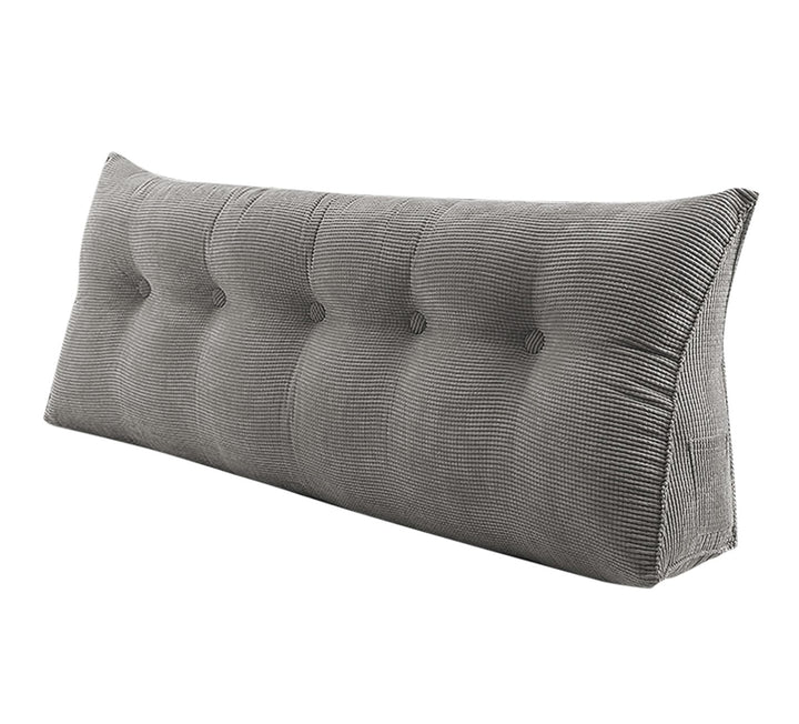 OHMG 120/140/160/180/200 cm Lesekissen für Bett, Rückenkissen Sofa, dreieckige Kopfteilkissen, Sofak