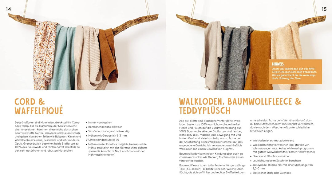 Hej. Babymode – Erstausstattung im Skandi-Look nähen: Body, Mützchen, Romper, Schlafanzug, Babynest