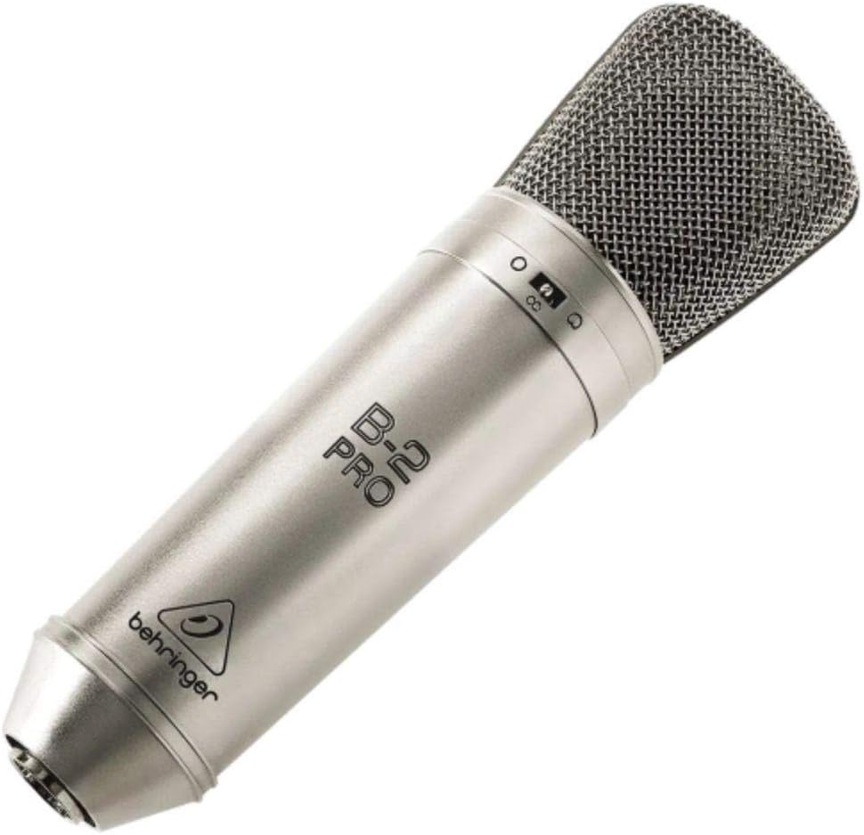 Behringer DOPPELMEMBRANEN-KONDENSATORMIKROFON B-2 Studio-Kondensatormikrofon mit Doppelmembran Mehrf