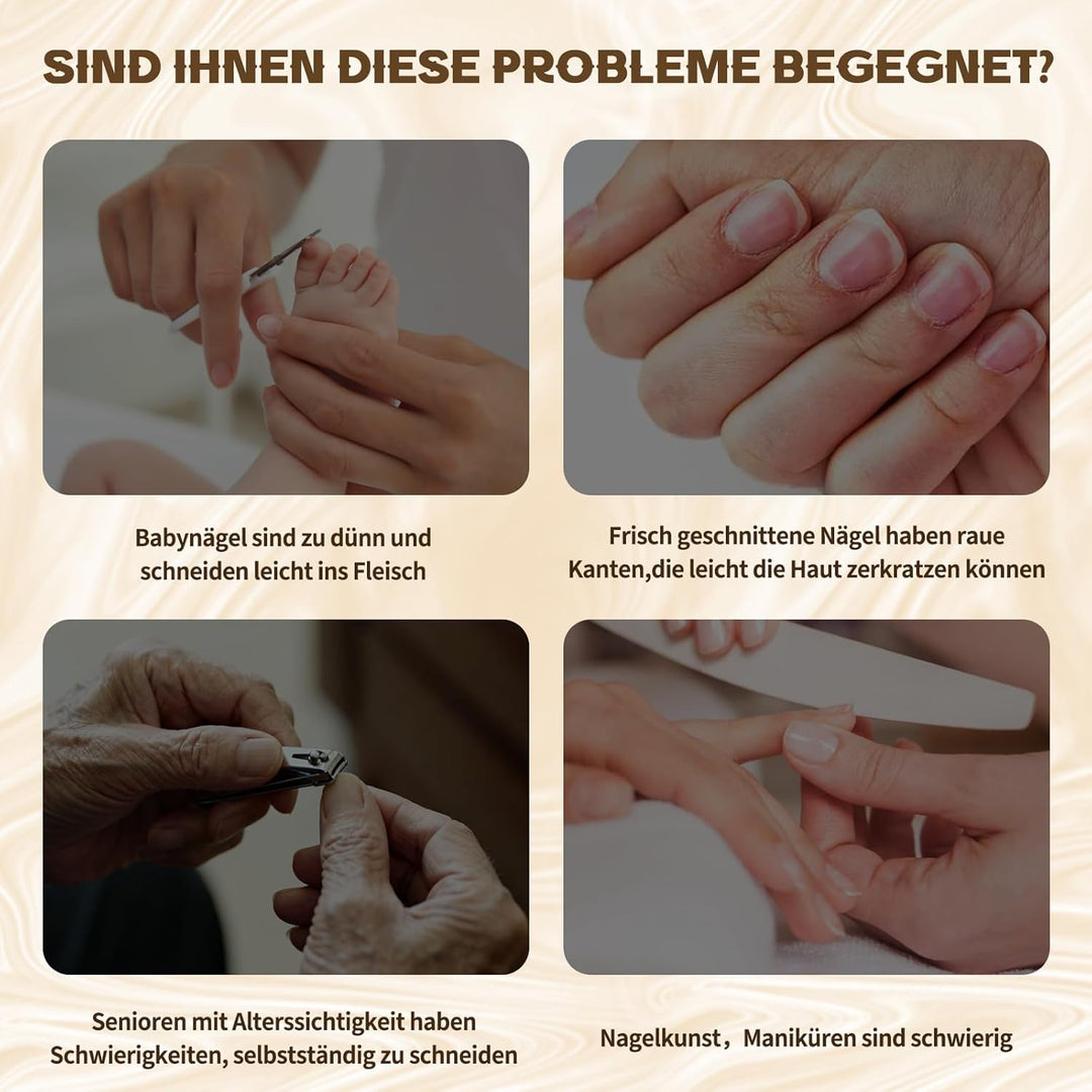 Elektrischer Nagelknipser, 3 in 1 Multi-functional Electric Nail Trimmer, Elektrischer Nagelschneide