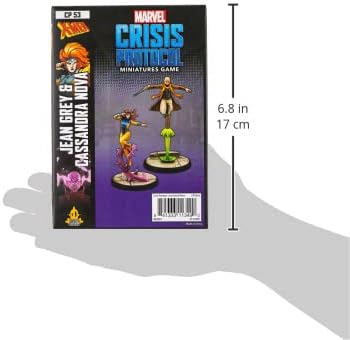 Atomic Mass Games , Jean Gray and Cassandra Nova: Marvel Crisis Protocol , Miniatures Game , Ages 14