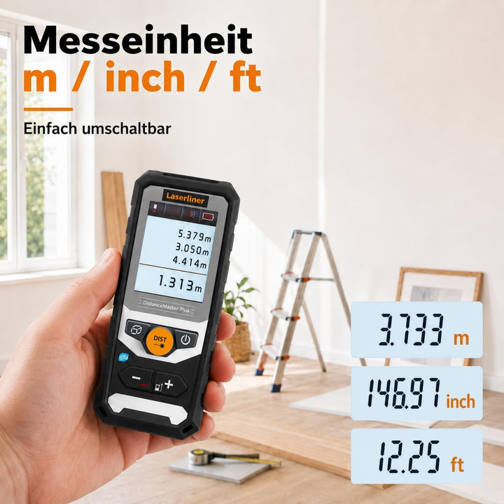Laserliner Laser Entfernungsmesser, DistanceMaster DistanceMaster Plus 80, DistanceMaster Plus 80