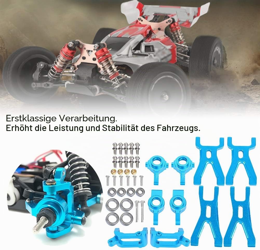 VGEBY Schwenkarm vorne / hinten, Ersatz-Set aus Metall für Auto RC 1/18 Zubehör für Aufhängung WLtoy