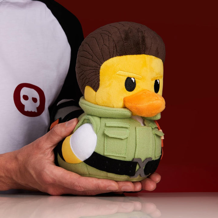 TUBBZ Plüsch: Resident Evil - Chris Redfield Cosplay-Gummiente Weiches Plüsch-Sammelspielzeug Chris