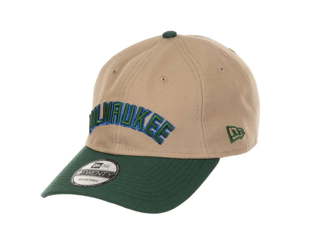 New Era NBA 9Twenty Cap Basketball Basecap verstellbar Strapback Kappe Einheitsgrösse #10-Bucks-Came