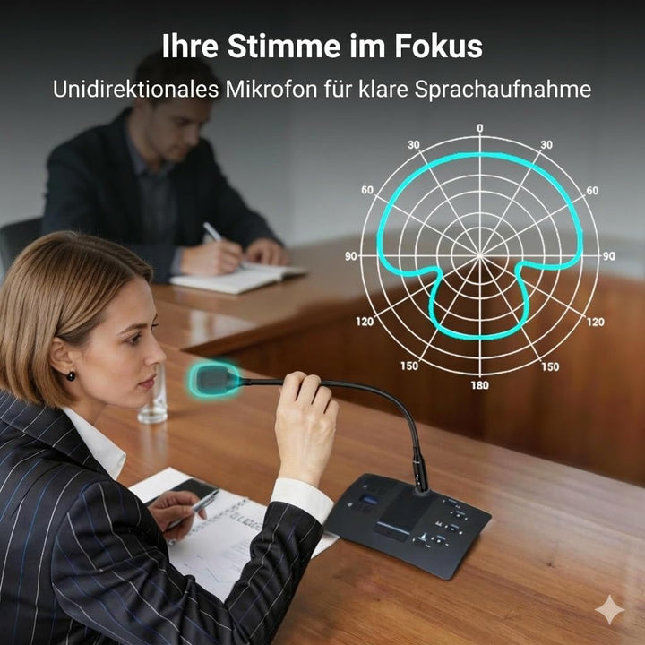 Cubilux XLR Schwanenhalsmikrofon mit Mute Taste, 19 Zoll dynamisches XLR Mikrofon mit Nierencharakte