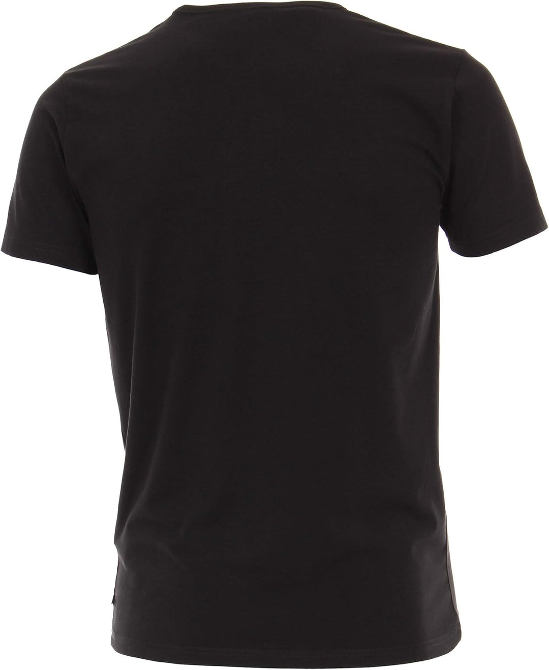 Venti Herren T-Shirt Halbarm Doppelpack 012500 Pflegeleicht, Schwarz