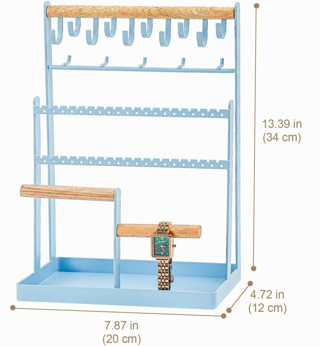 ProCase Schmuckständer Schmuckhalter für Ohrring Ohrstecker Ketten Schmuck Organizer Jewelry Ständer