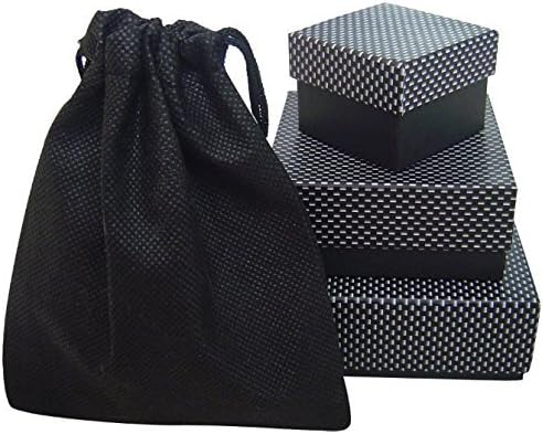 COOLSTEELANDBEYOND Gothic-Stil Herren Schwarze Onyx-Perlen Halskette, Edelstahl Geschwärzte Dog Tag