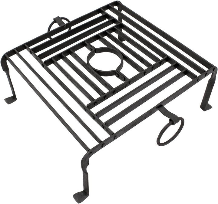 Ulfberth Römischer Grill, Craticula, handgeschmiedet Grillen und Kochen auf dem Lagerfeuer