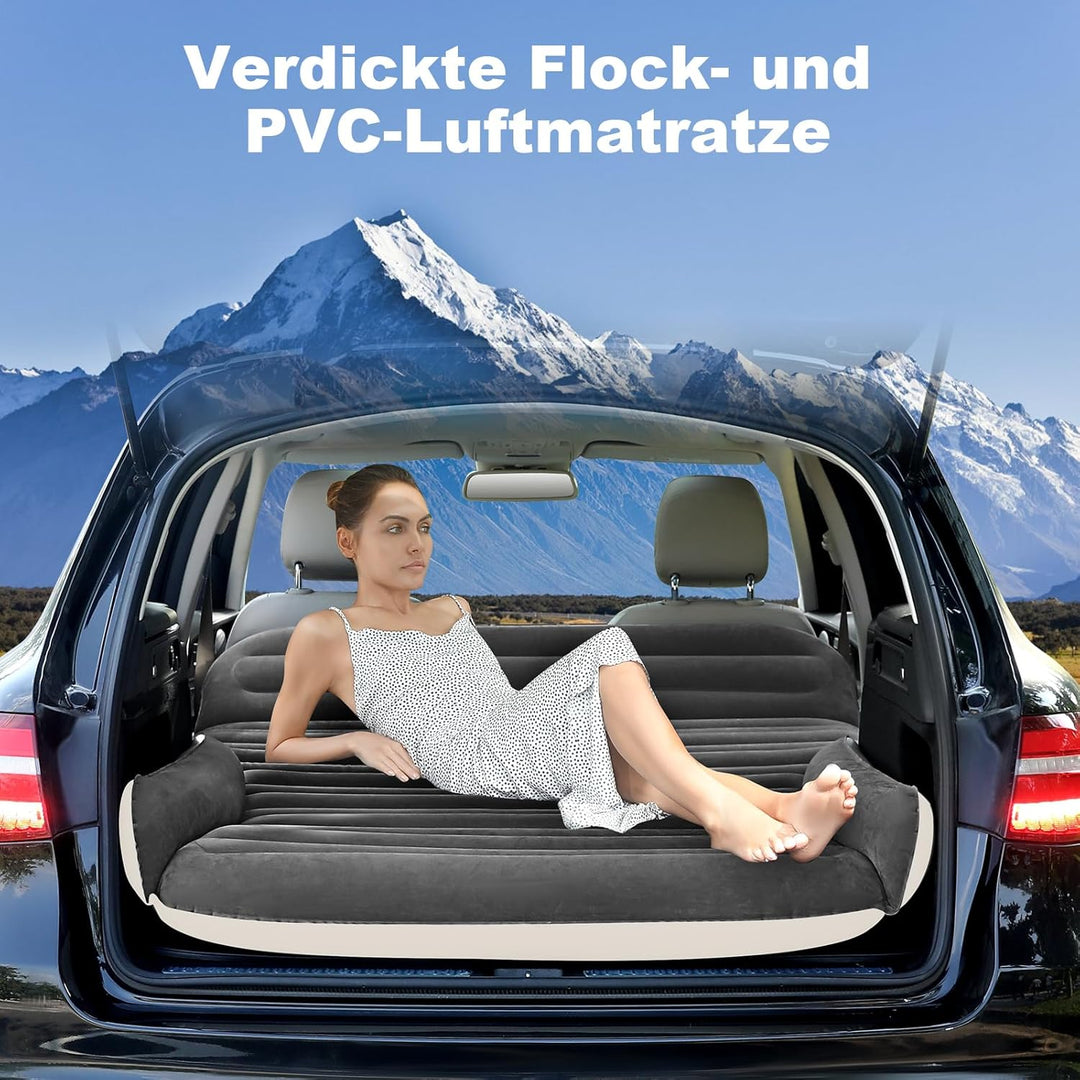 KMZ Aufblasbare SUV-Luftmatratze für Auto, LKW und Camping – tragbares, Dickes Autobett für unterweg
