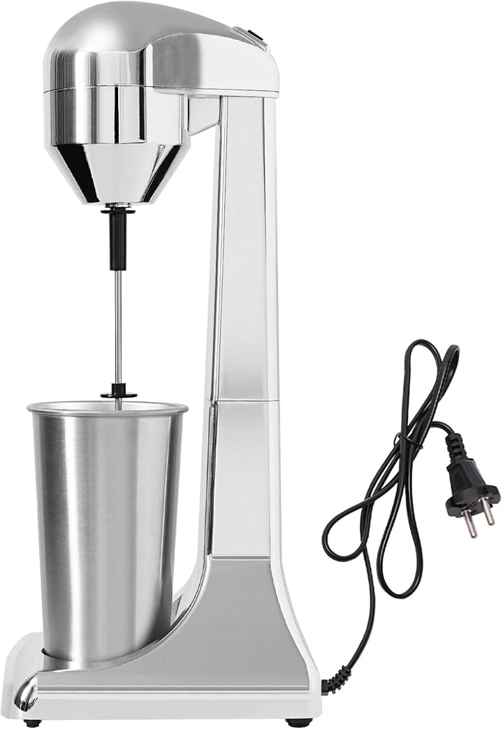 100W Milchshaker Mixer 22000 U/min Elektrischer Standmixer 2 Gänge 500ml Tassenkapazität Getränkemix