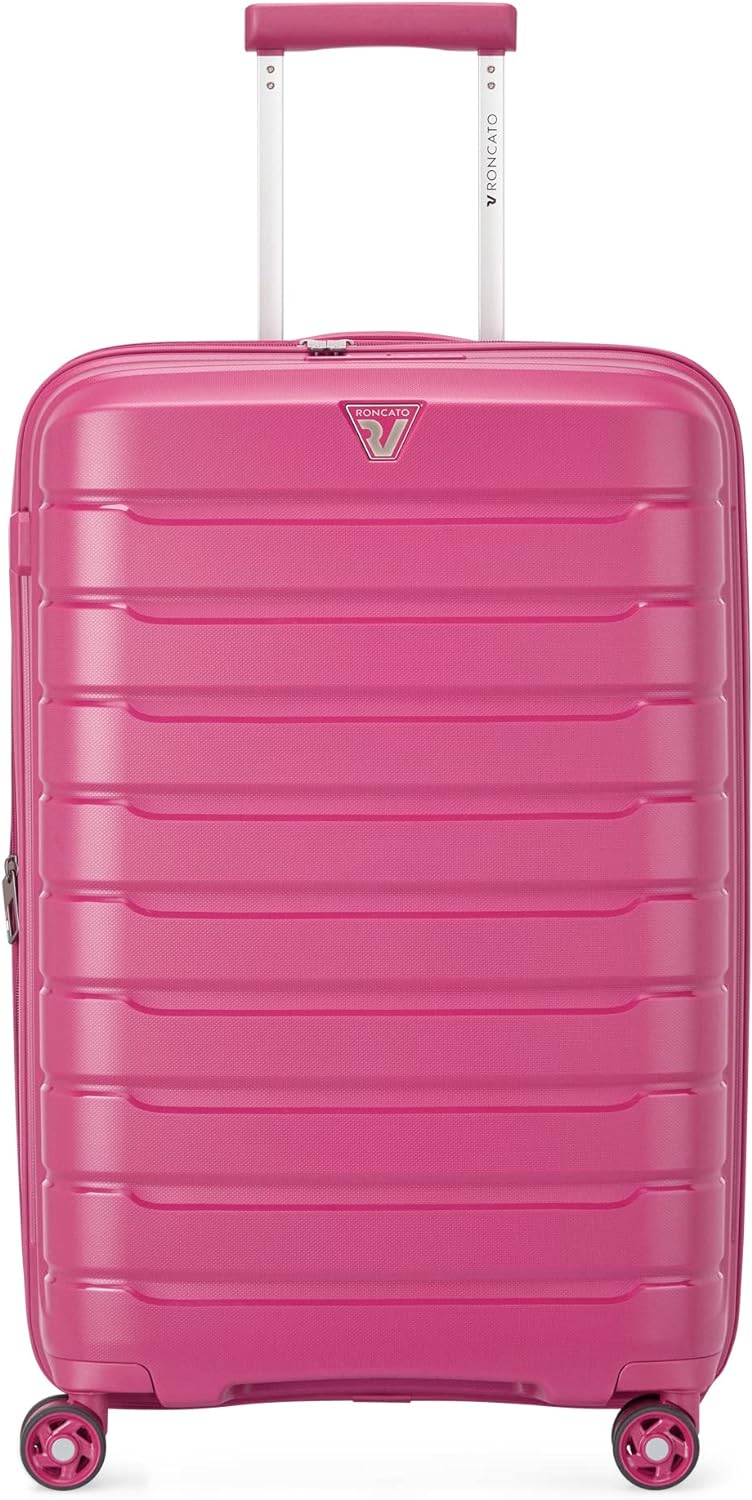 RONCATO B-Flying - 4-Rollen-Trolley M 68 cm erw. Magenta, Magenta