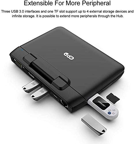GPD Micro PC, Portable Mini Computer Handheld Industry Laptop 6“ Windows 10 Pro 8GB RAM/256GB NGFF S