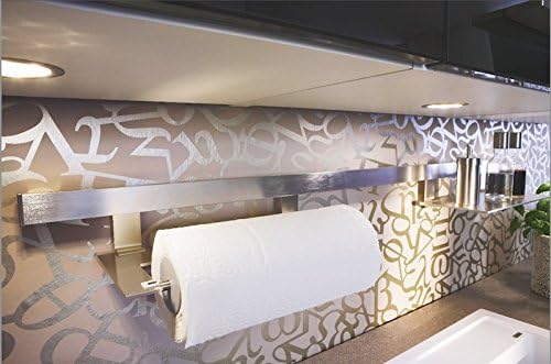 Naber Alto Papierrollenhalter geschlossen, edelstahlfarbig