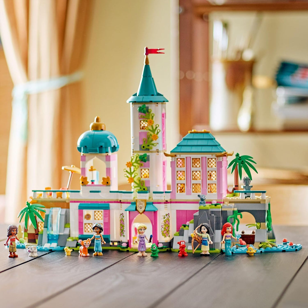 LEGO ǀ Disney Princess Schloss & königliche Haustiere – Set mit detaillierter Innenausstattung – ink