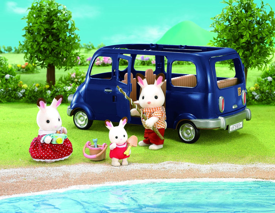 Sylvanian Families 5274 Familien-Siebensitzer - Puppenhaus Auto Spielset