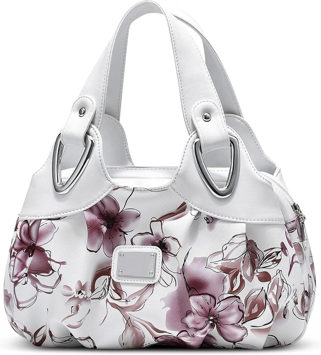 DIRRONA Damen Handtasche Schultertasche Kompakt Tragetasche Lässige Handgelenktasche Wasserdicht PU