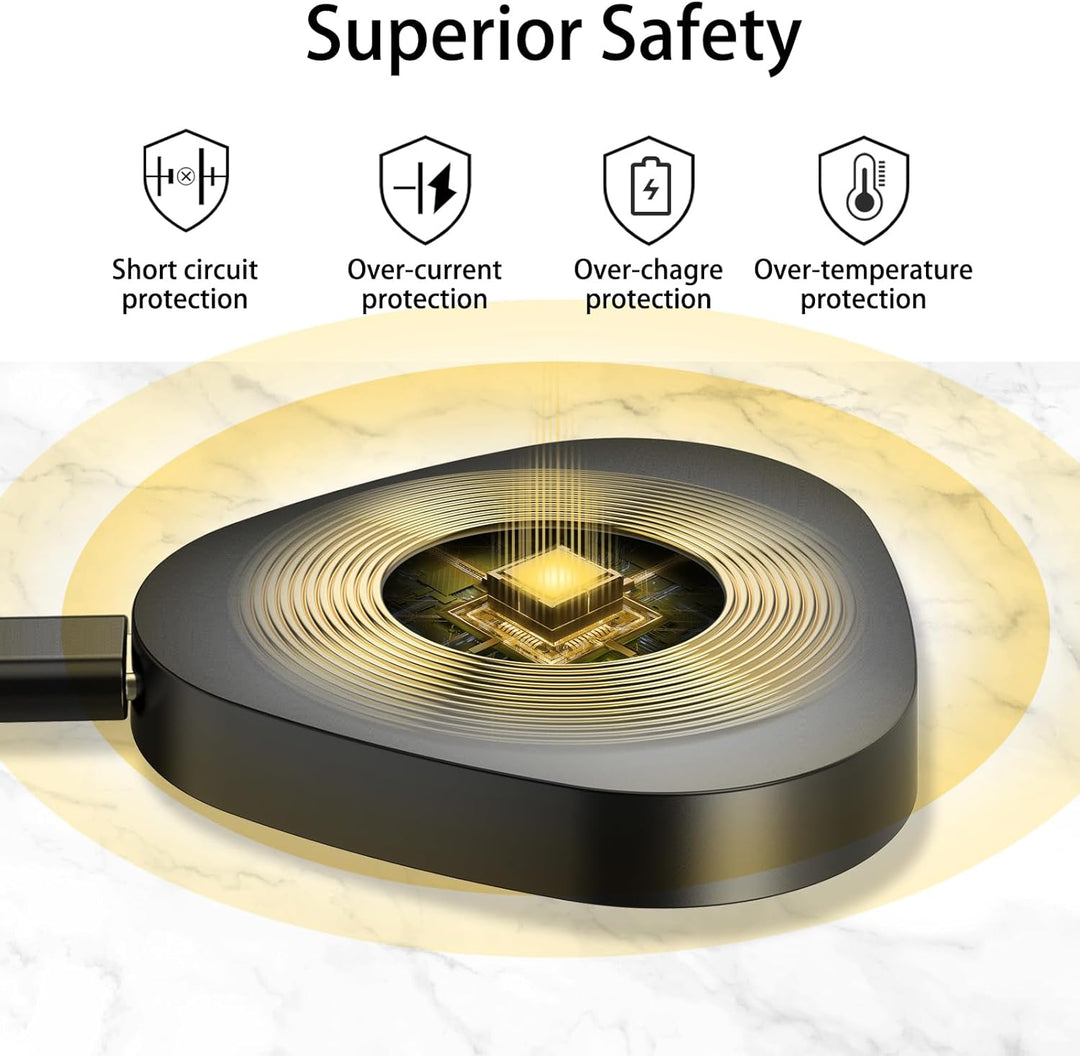 Rounkin Kabelloses Ladegerät, kompatibel mit Sonos Roam Gen 2. / 1. Generation, magnetische Ladestat